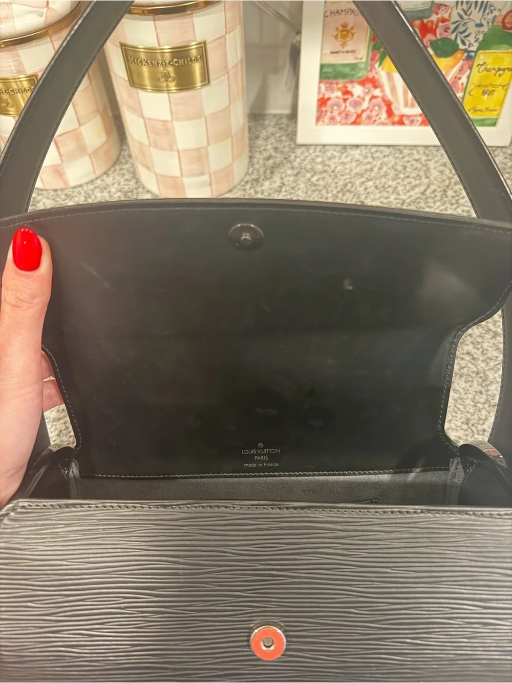 Louis Vuitton curved sleek day